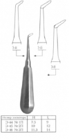 Элеватор зубной угловой правый № 3П Э-46 П